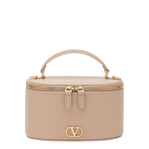 VALENTINO GARAVANI Mini Rose Sand Vanity Bag New & Authentic