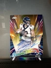 Bo Nix Rookie Auto Topps Chrome Future Stars Gold Refractor /50! See Pics Damage