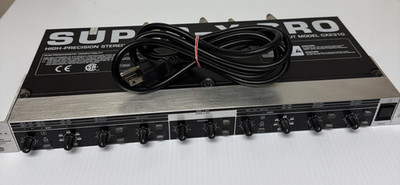 BEHRINGER Super-X Pro 2-Way 3-Way Crossover With Subwoofer CX2310