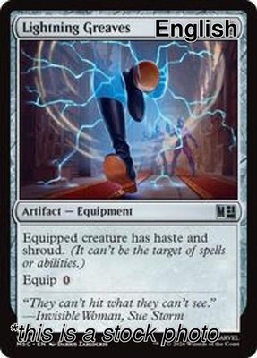 (Preorder) Lightning Greaves [Normal NM - Commander: Marvel Super Heroes 260]