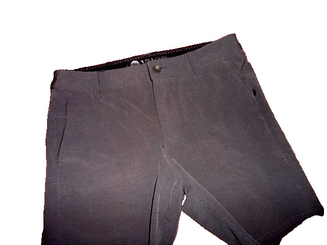 VUORI SIZE 30 SHORTS DARK GRAY POLY/COTTON/ELASTANE