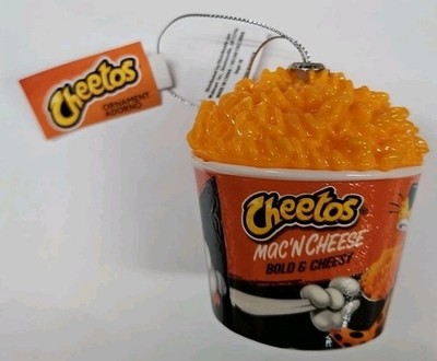 CHEETOS MAC 'N CHEESE BOLD AND CHEESY DECOUPAGE ORNAMENT (FAUX FOOD)