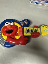 Sesame Street Jam With Elmo Guitar Musical Instrument 2002 Mattel Toy Not Workin