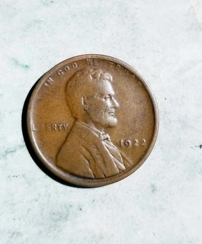 1922 Lincoln Wheat Small Cent Very Good Condition Uncertified Coin