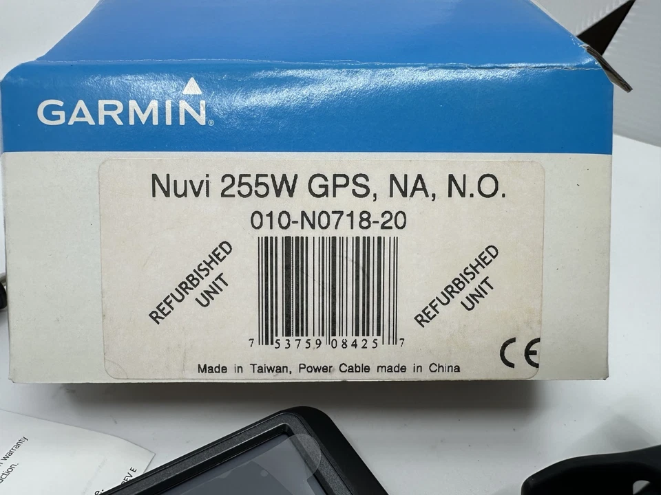 Garmin Nuvi 255W Portable GPS Automotive Navigation -Refurbished- Free Shipping - Image 3 of 4