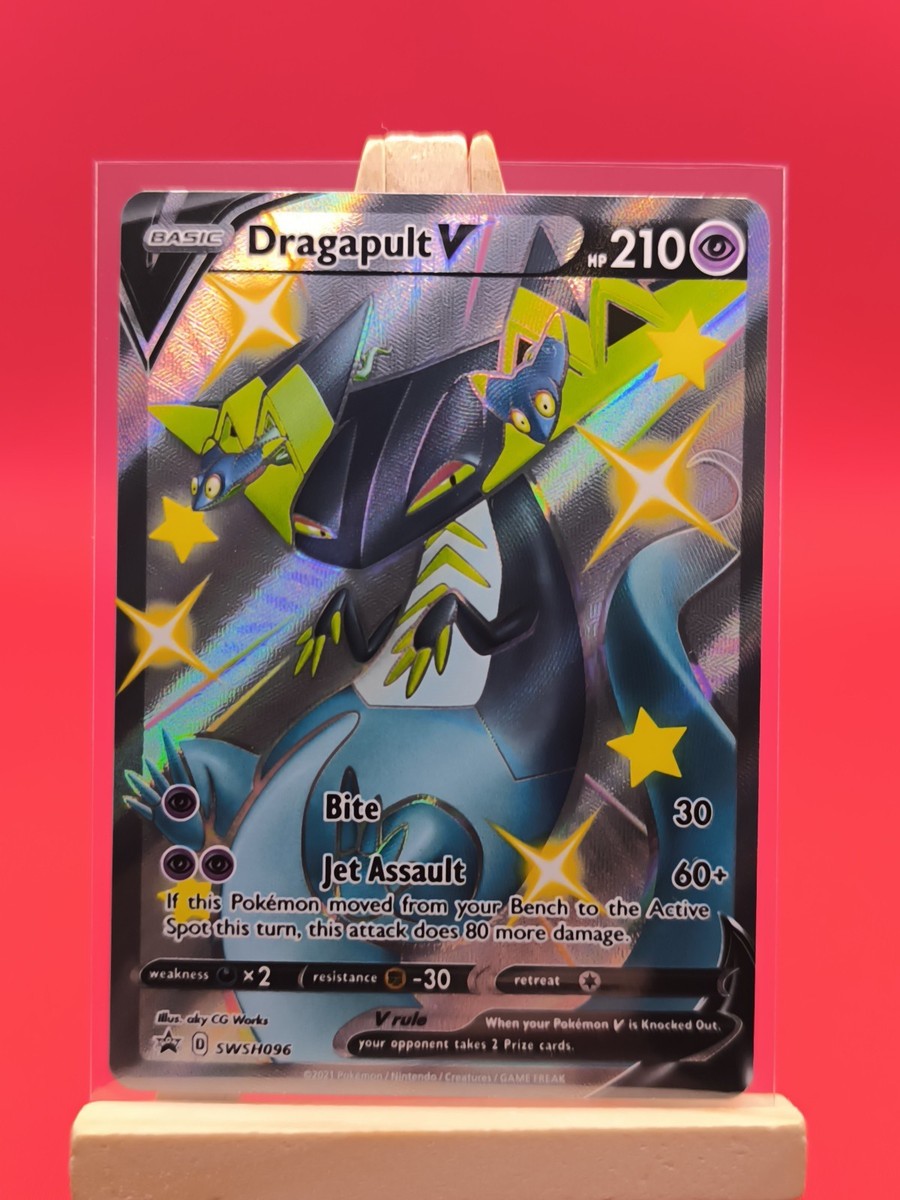 Dragapult V SWSH096 Shining Fates Ultra Rare Full Art Promo
