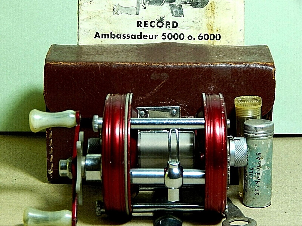 1954/55's Record AMBASSADEUR 5000(2nd version) baitcasting