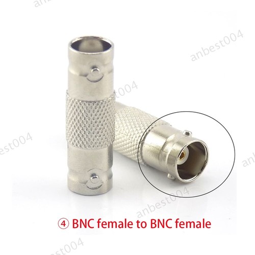 BNC series conversion RCA jack BNC RF Coaxial Cable connector Test Converter - Afbeelding 10 van 18