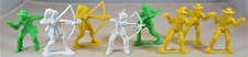 Lido Vintage Cowboys Pioneer and Indians Figures
