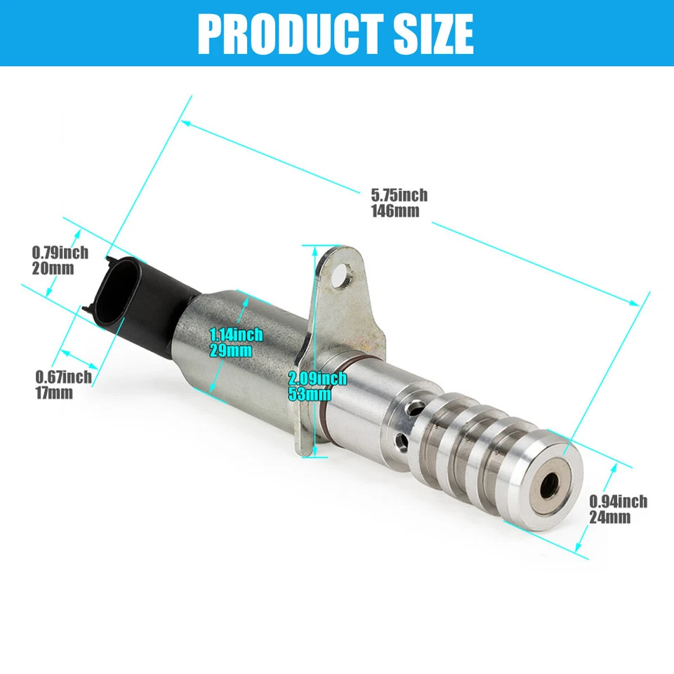 Solenoides de sincronización variable para Chevy Olds Chevrolet Colorado GMC Canyon Hummer H3 Foto 2 de 4