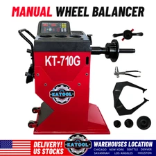 Motooltech Manual KT-710G Wheel Balancer KATOOL Tires Repair Machines