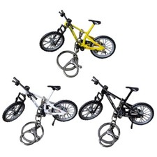 Stylish Keyring with Finger Bike Pendant Lovely Phonechain Key Chain Decoration