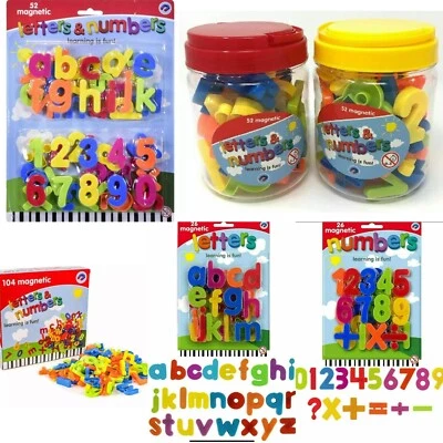 KANDYTOYS Early Learning Fridge Magnetic Letters Numbers for Kids Fridge Magnets