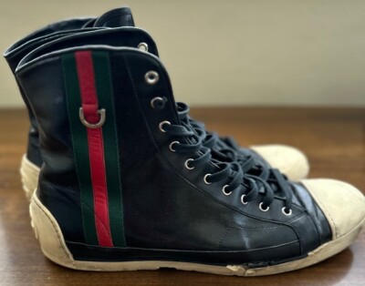 Men's Gucci High Top sneakers US 12 1/2 UK