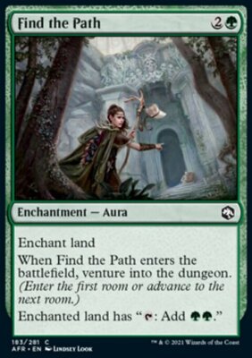 MTG Find the Path (183) Adventures in the Forgotten Realms  LP