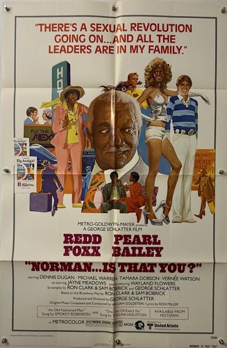 NORMAN...IS THAT YOU? Original One Sheet Movie Poster - 1976 - NEAR MINT!