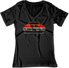 BSW Women's "Nice Ass" Plate 1970 Chev SS American Muscle V-Neck
