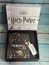 NEW Alex  Ani Harry Potter Ron Weasley Chess Charm Bangle Shiny Gold in Box