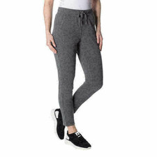 CHAMPION WOMEN'S FRENCH TERRY JOGGER PANTS LEAD CHARCOAL, LARGE NWT