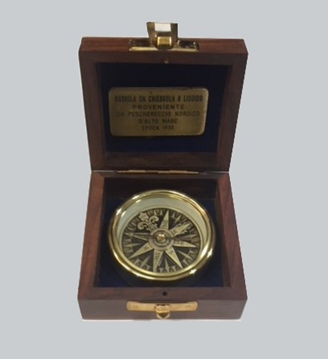 Bussola In Ottone Con Custodia In Pelle - Vintage, Impermeabile E Luminosa | Per Escursionismo, Campeggio, Outdoor - Foto 10