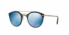Oliver Peoples OV 5349 S 156696 Remick Denim/ Blue Mirrored Sunglasses New