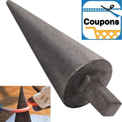 Blacksmith Anvil Mandrel Metal Forming Cone 1'' Hardy Tool