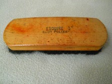Vintage ESQUIRE Boot Shoe Polish Brush