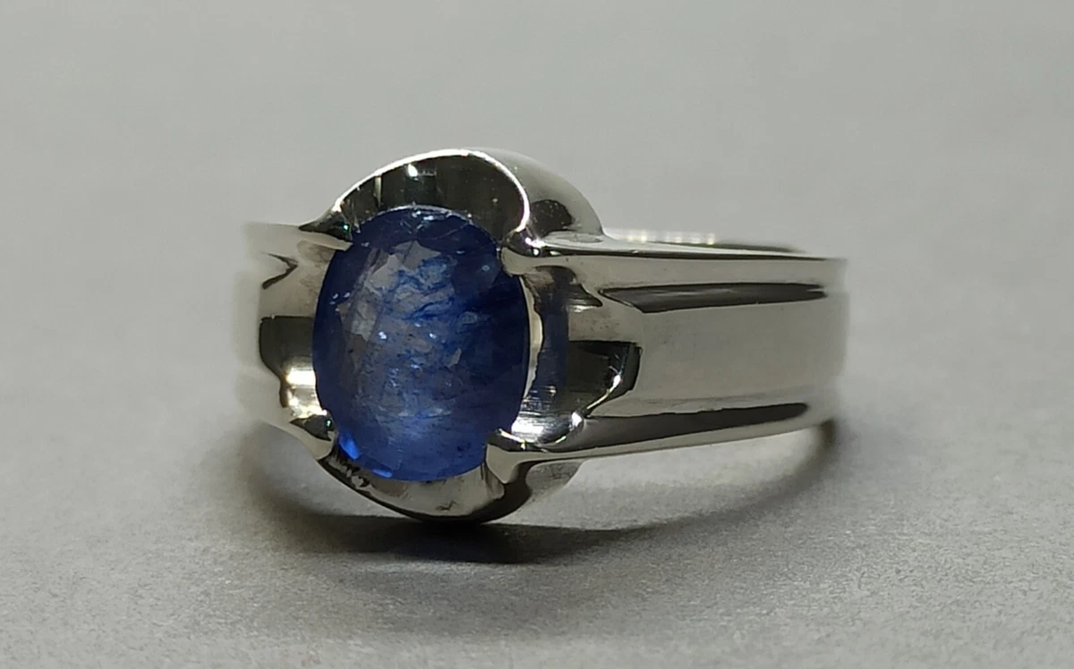 Ebay blue store sapphire ring