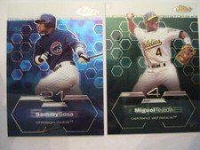 TwoTopps 2003 Baseball Cards - Sammy Sosa #1 and Miguel Tejada #90 