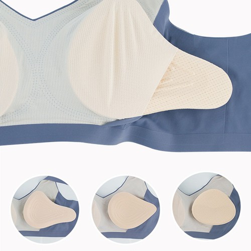 Breast Forms Light Sponge Forms Support Spiral Prosthetic Polyurethane Fake Left - Picture 9 of 24