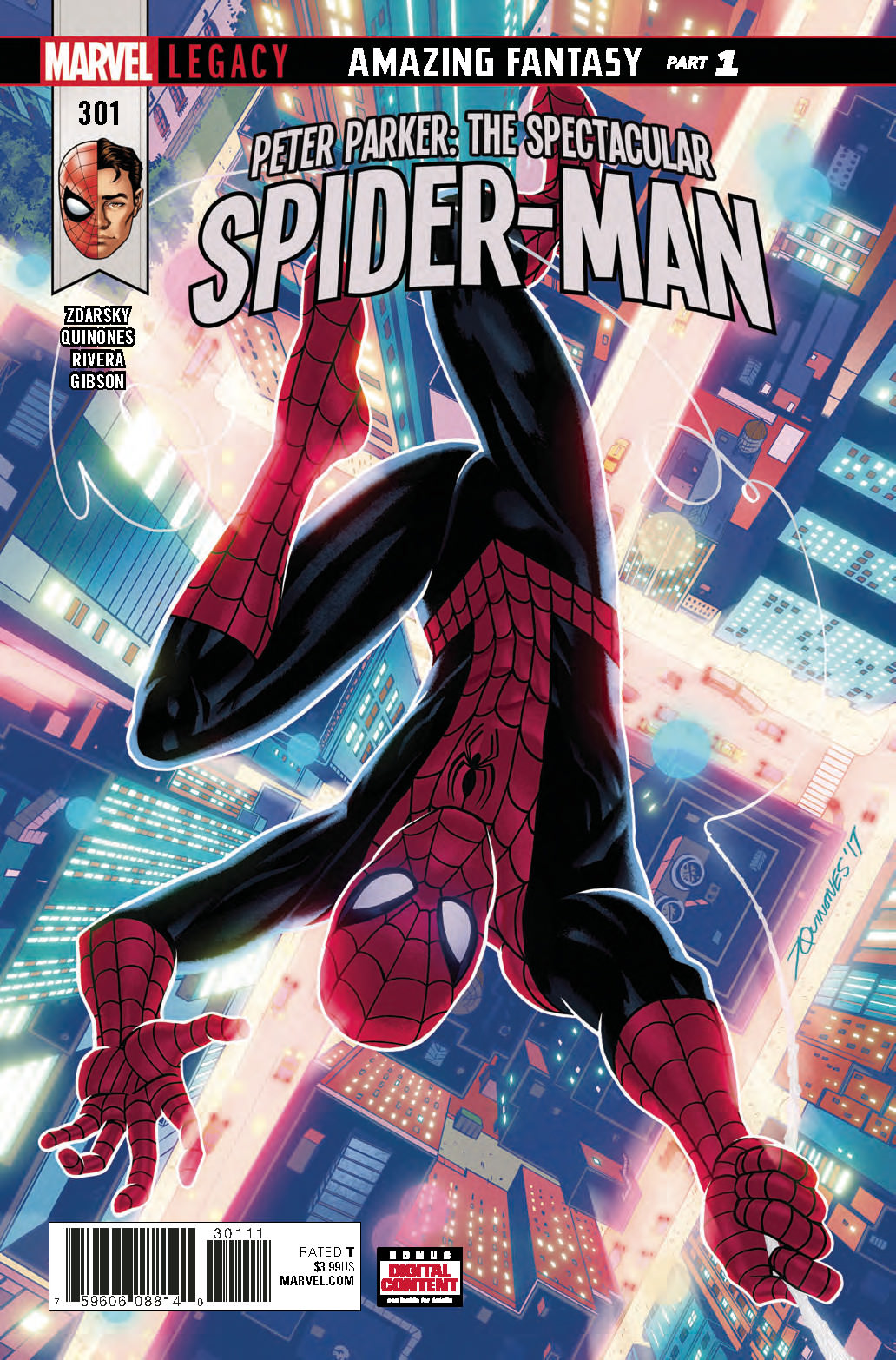PETER PARKER The Spectacular Spider-Man (2017) #301 Back Issue