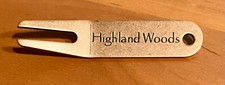 Highland Woods Golf & Country Club (Florida) Logo Golf Ball Mark Divot Tool