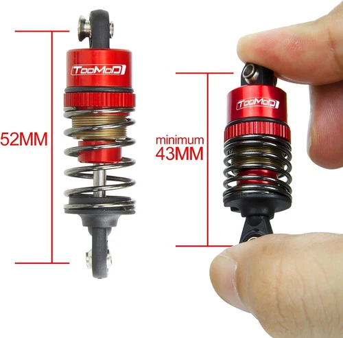 52mm Alum Oil Shock Absorber/Damper For Tamiya M03 M04 M05 M06 RC Car - Picture 3 of 6