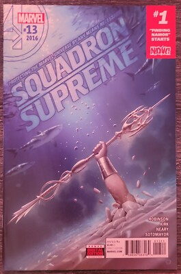 Squadron Supreme 13 - Finding Namor - Hyperion + Nighthawk Apps - High Grade MCU