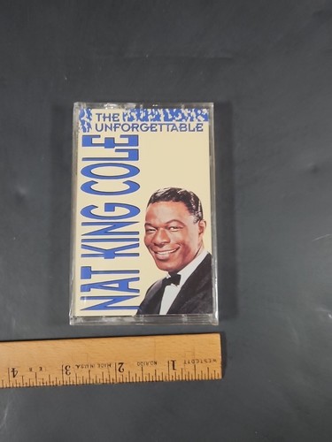 Factory Sealed The Unforgettable by Nat King Cole Cassette New Old Stock - Picture 8 of 8