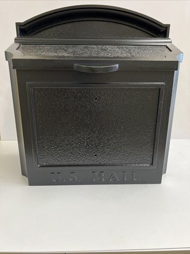 Whitehall Wall Mailbox # 16022 Black “Used As A Store Display”