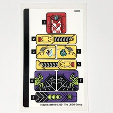 LEGO STICKER SHEET 80018 Monkie Kid s Cloud Bike Decals Stickers Monkie Kid