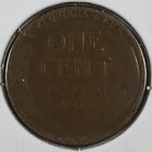 1919-D United States Lincoln Wheat Cent Penny - Good (G) KM#132 - 5208-AH — photo 2