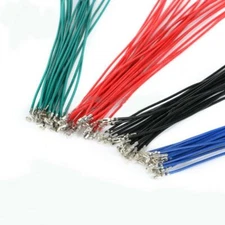 KF2510 Terminal Wire Dupont Cables Single Head Crimp Connector 20cm Length 24AWG