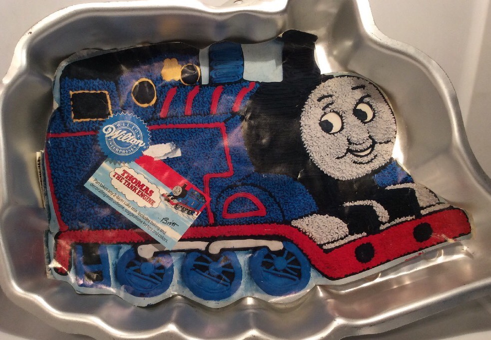 Thomas Birthday Thomas The Train Cake Pan Vintage Wilton