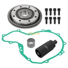 Starter Clutch Gear Gasket Kit & Flywheel Puller for Polaris Predator/Outlaw 500