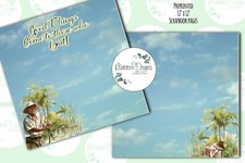 FISHING 2 premade scrapbook pages 2 PREPRINTED 12' X 12" SCRAPBOOKING PAGES