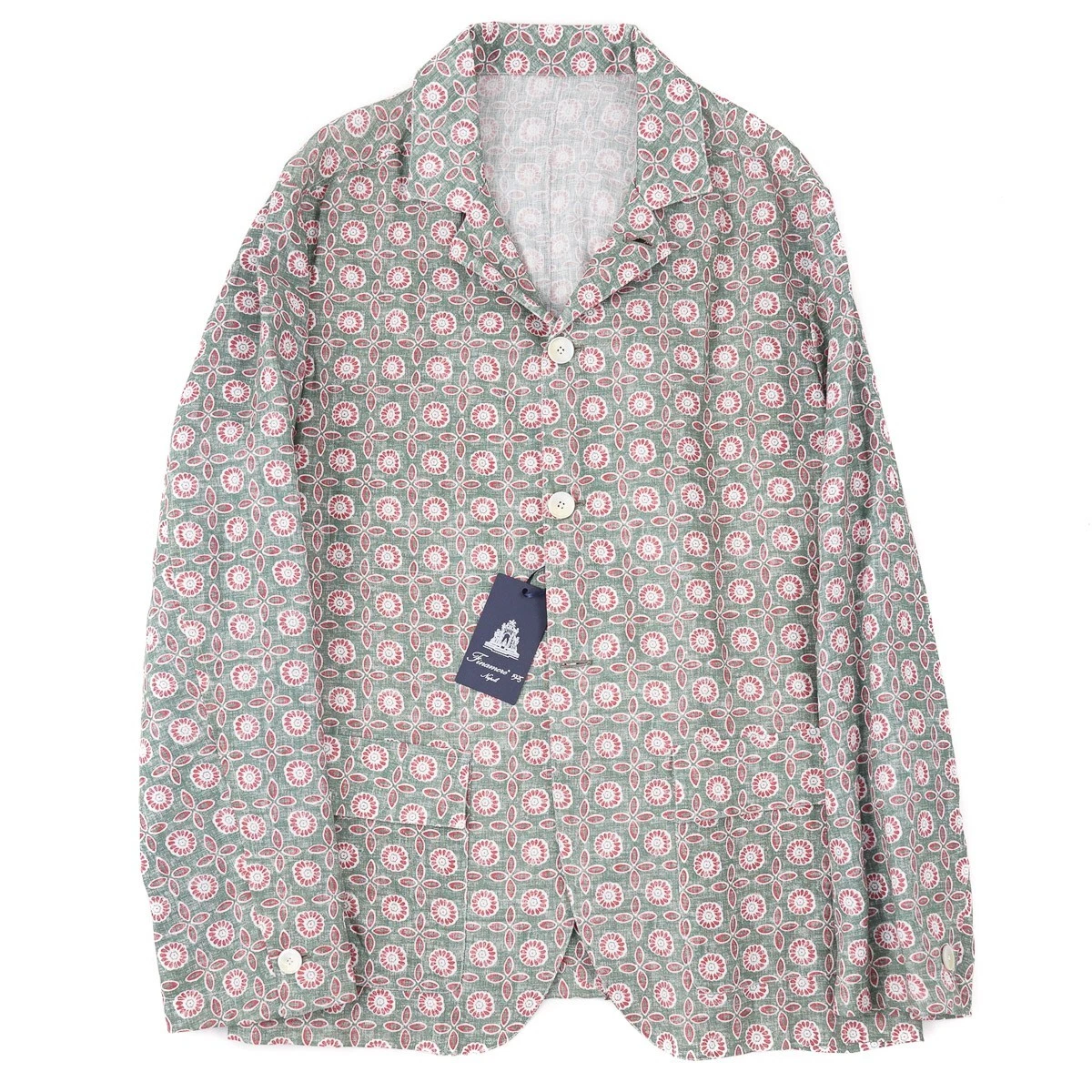 Finamore Napoli Casual Relaxed-Fit Unstructured Linen Blazer M 40 (Eu 50) NWT
Opens in a new window