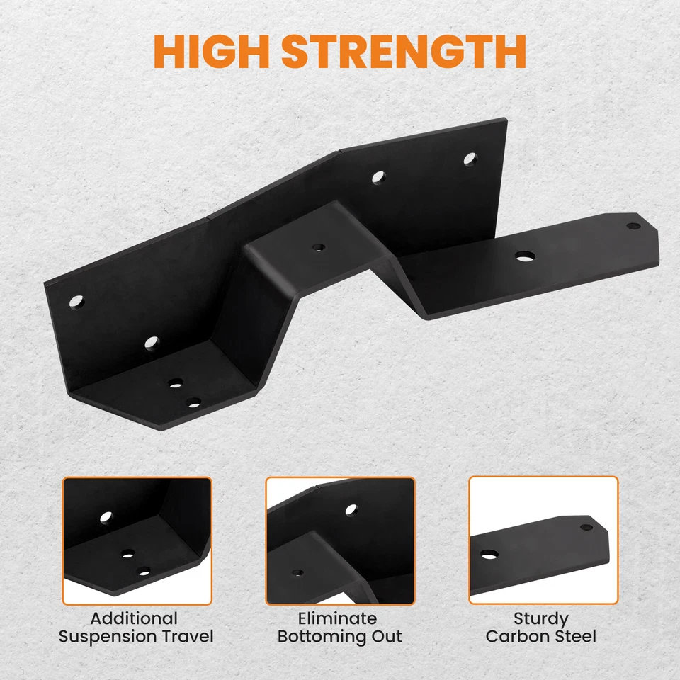 Kit de muesca C de descenso delantero 3" trasero 5" para Chevy C10 GMC C15 1963-1972 Foto 3 de 4