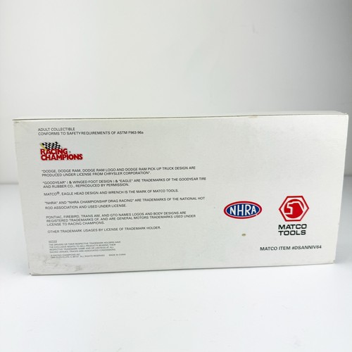 Matco Tools 5 Years Of Thunder Gold Car Set 20th Anniversary Dean Skuza NEW - Picture 7 of 9