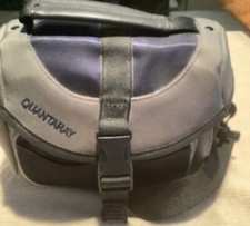 Quantaray Camera Photo Bag Shoulder Strap - 9  x8  x5- Black/grey Great Condition