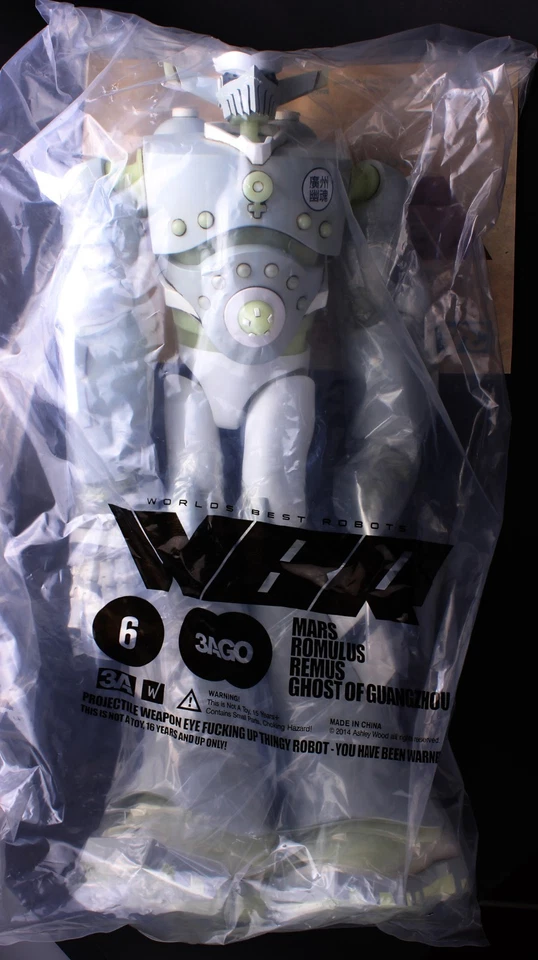 Figura 1/6 THREEA TOYS CICF 2014 WBR Worlds Best Robots Ghost of Guangzhou Foto 2 de 2