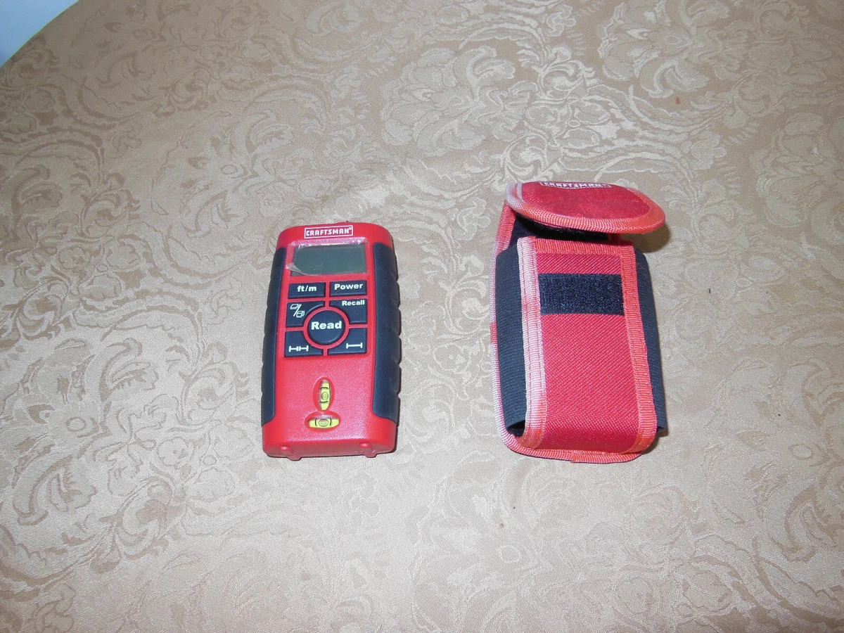 Craftsman Laser Measuring Tool Model 48250 w case eBay