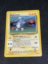 Pokemon Base Set COMMON Magnemite 53/102 - Near Mint (NM)