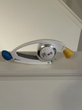 Bop It Talking Handheld Electronic Reflex Game White 2008 Hasbro Shout Out Works